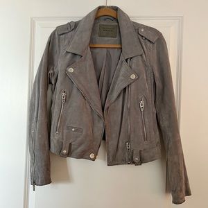 BLANKNYC Suede Moto Jacket- Size Small